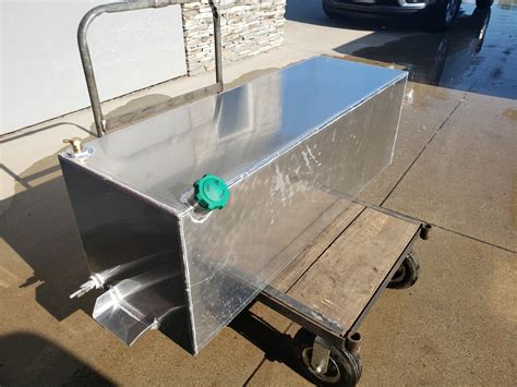 fabricating aluminum fuel tank|custom aluminum gas tanks.